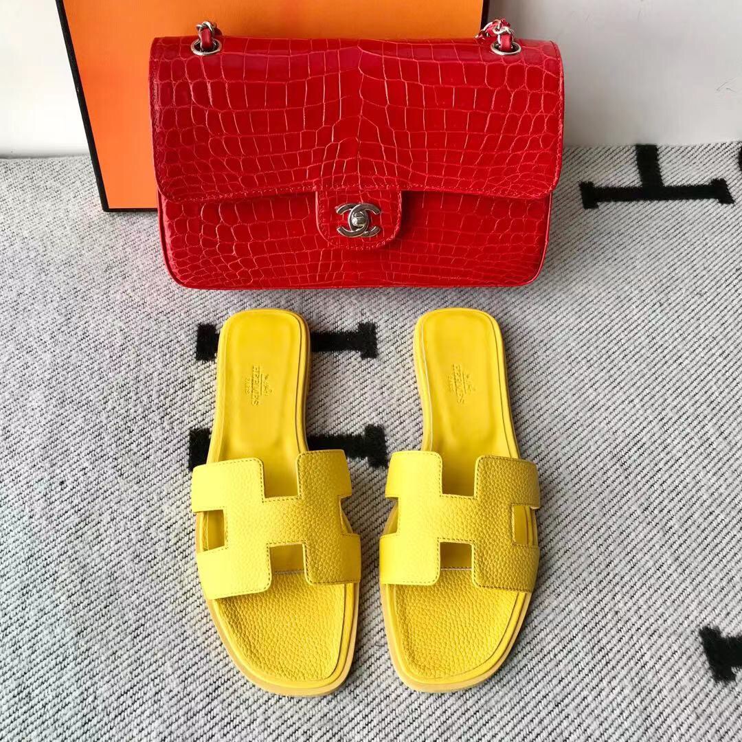 에르메스 올수공 오란 슬리퍼 샌들 토고 20